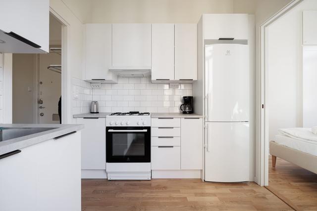 Interior of a charming St. Eriksplan apartment in central Stockholm