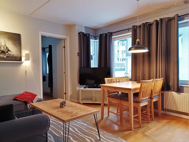 Lägenhet i markplan i Åre Hummeln nära Åre torg och skidlift, våningssäng och bäddsoffa, 6 bäddar