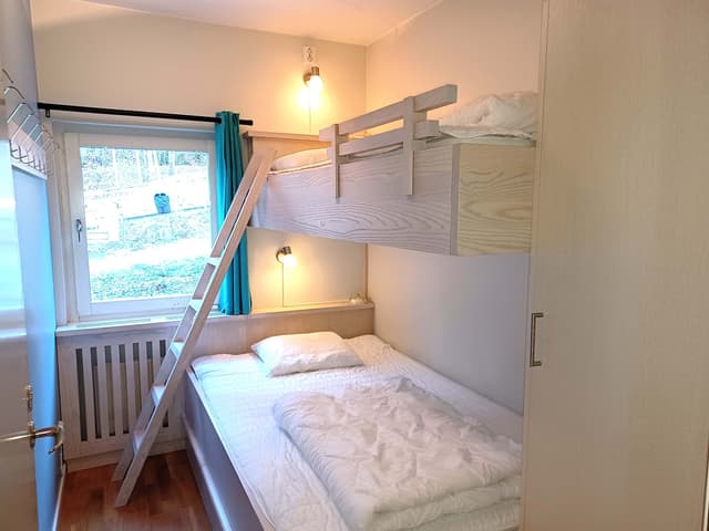 Tvårumslägenhet i Hummeln, Åre nära skidlift och Åre torg, med våningssängar för sex