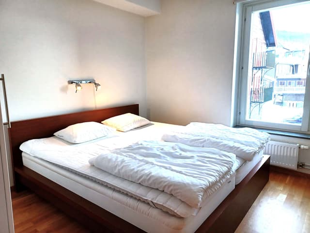 Apartment by Åre Square with private sauna, garage parking and ski storage near lifts and restaurants