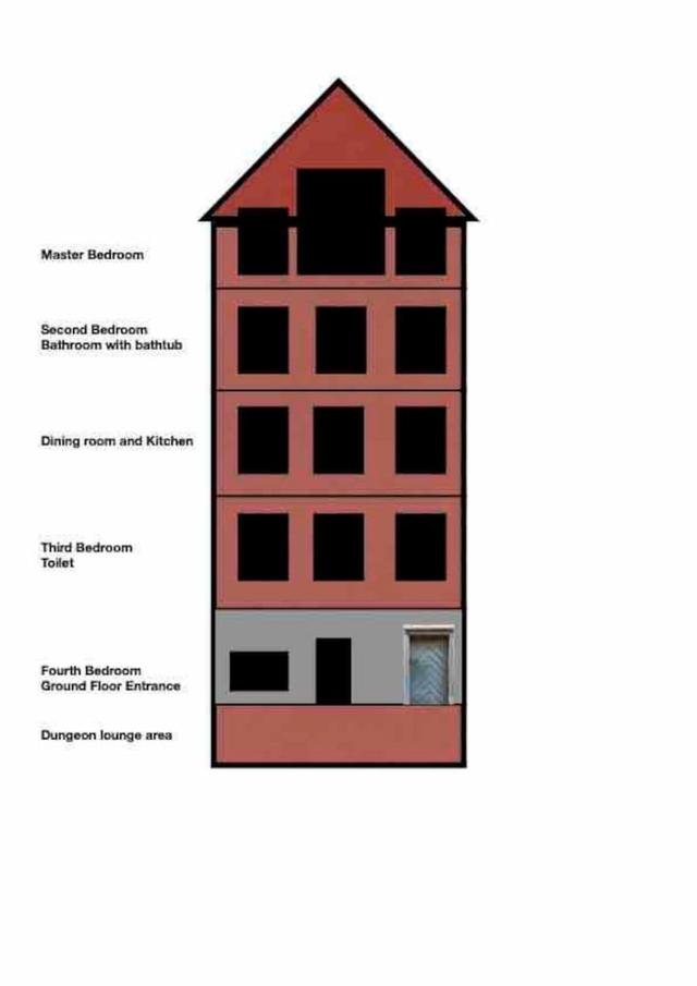 Radhus nära Skeppsbron i Stockholms Gamla Stan