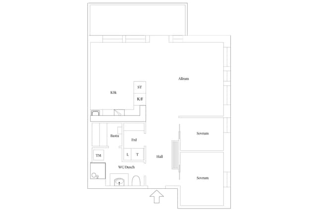 Ski resort apartment with private sauna, bright living area, fully equipped kitchen