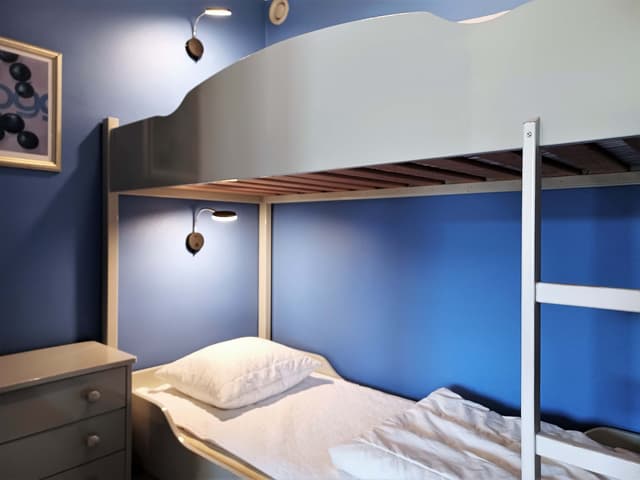 Ski in/ski out-lägenhet nära Åre torg med privat bastu, balkong och nära lift i Åre