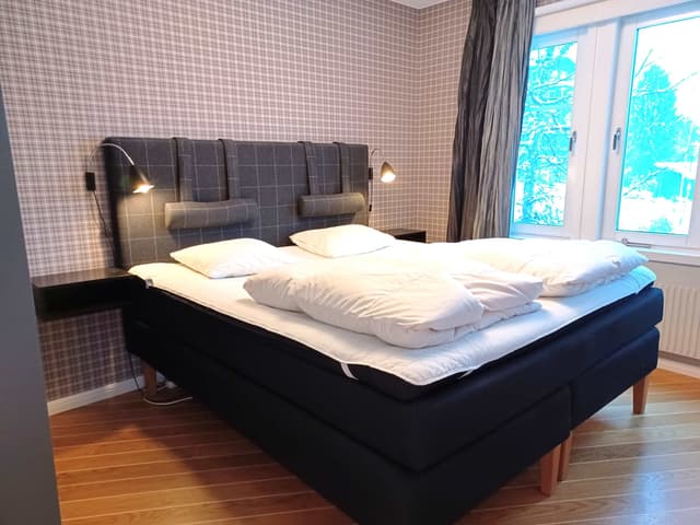 Lägenhet i centrala Åre nära skidbacke och torget med privat bastu