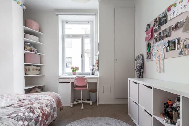 Two-bedroom apartment with private balcony overlooking courtyard in Vasastan, Stockholm