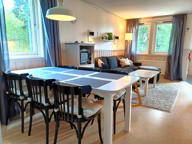 Family-friendly ski apartment in Björnen, close to kids’ ski area, grocery store, ski bus and ski rental
