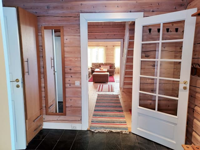 Ski-in/ski-out fjällhus i Björnen, Åre nära lift och skidbacke med bastu och eldstad