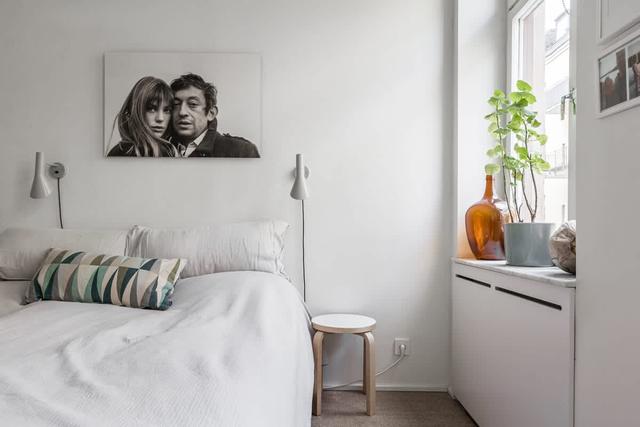 Two-bedroom apartment with private balcony overlooking courtyard in Vasastan, Stockholm