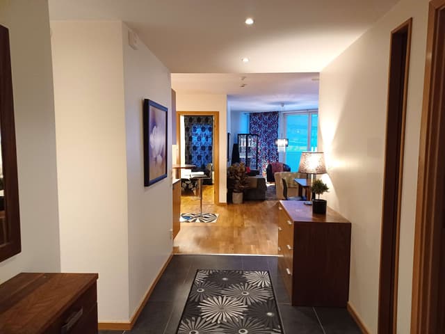 Lägenhet vid Åre torg med privat bastu, uteplats och nära till butiker, restauranger och skidområde