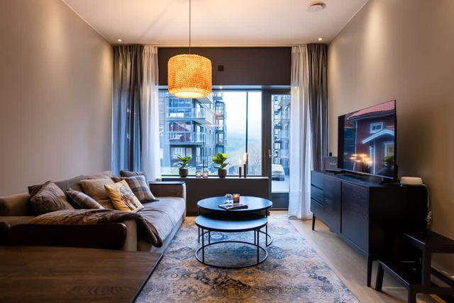 Modern apartment with sauna and mountain view in Åre