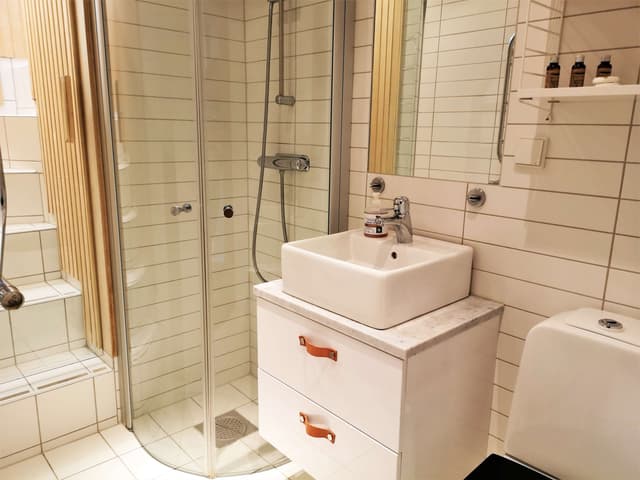 Etagelägenhet i Granen, centrala Åre nära Bergbanan, nära liftar och skidbackar, med privat bastu.