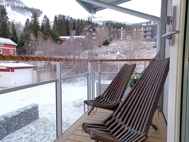 Lägenhet i Hummeln ovanför Åre by, gångavstånd till liftar, backar, restauranger och torget