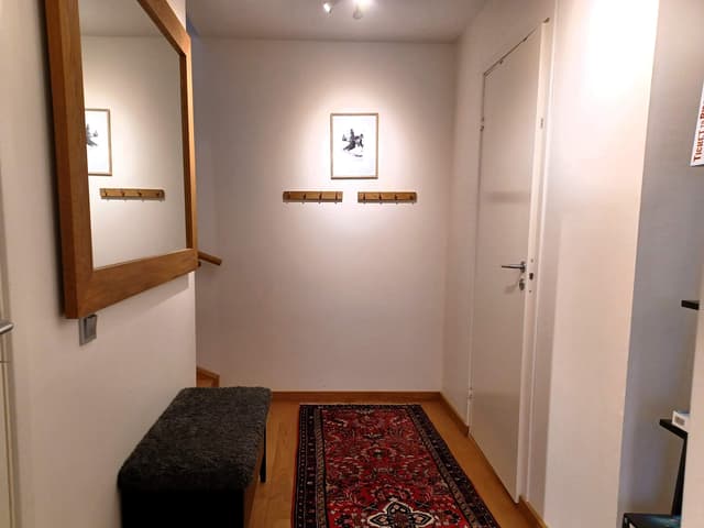 Ski-in/ski-out duplexlägenhet i Åre med privat bastu, balkong och gemensamt skidförråd