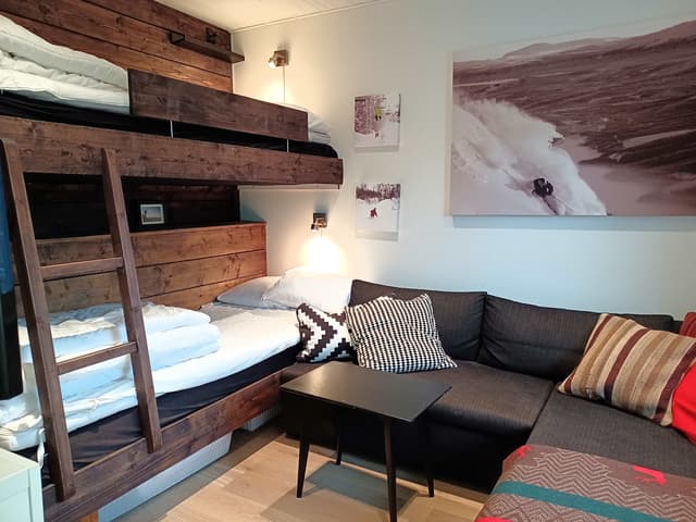 Åre Hummeln apartment in central Åre near the village and ski system, sleeps up to six