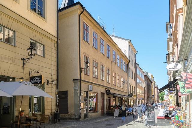 Radhus nära Skeppsbron i Stockholms Gamla Stan