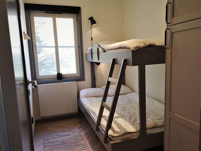 Ski apartment in VM8, Åre near lifts and slopes, with private sauna and south-facing corner balcony