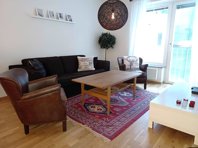 Tvårumslägenhet i Åre nära skidliftar och bycentrum med skidförråd och tvätt