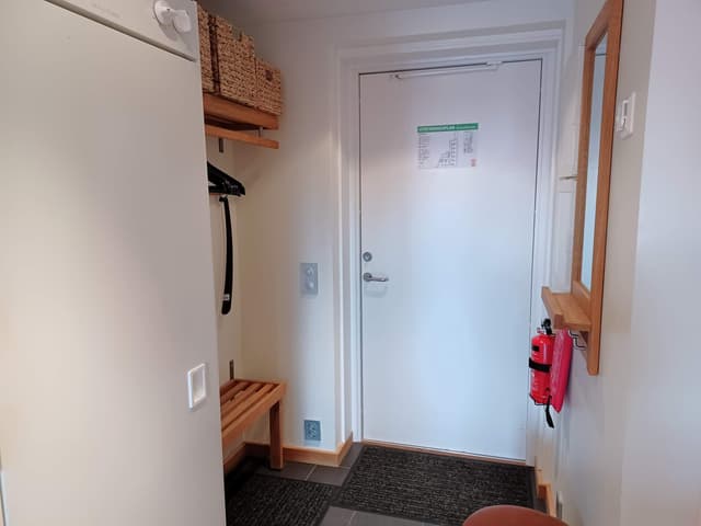 Ski-in/ski-out duplexlägenhet i Åre med privat bastu, balkong och gemensamt skidförråd