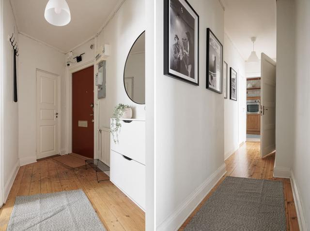 Stylish apartment in historic building near St. Eriksplan, Stockholm.