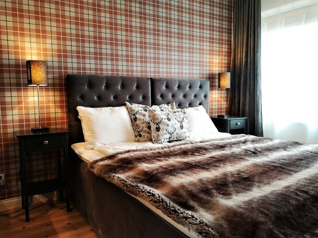 Tvåplanslägenhet nära VM8-skidliften i Åre, Sverige med bastu och öppen spis