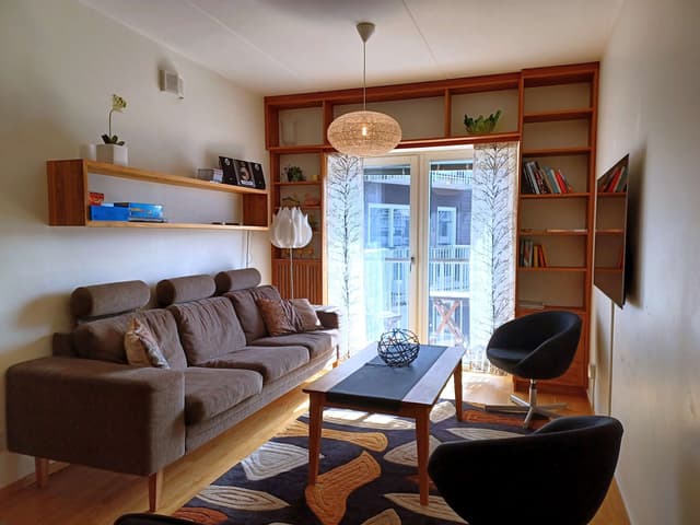 Lägenhet i centrala Åre nära liftar och restauranger, med skidförråd och gratis garageparkering