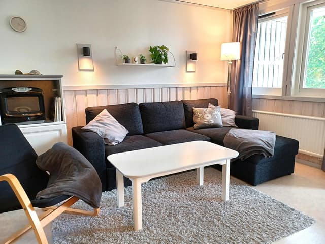 Family-friendly ski apartment in Björnen, close to kids’ ski area, grocery store, ski bus and ski rental