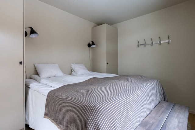 Familjevänlig tvårumslägenhet i Åre centrum med bastu, dubbla badrum och skidförråd