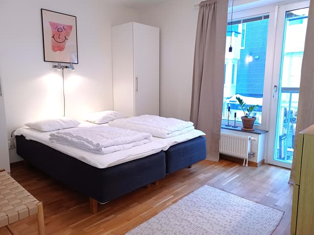 Two-bedroom apartment near Åre lifts with ski storage, drying cabinet, washer and garage parking