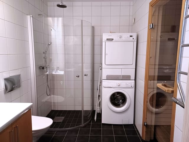 Apartment near Åre Square with private sauna, balcony and garage parking
