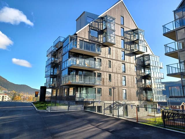 Contemporary apartment in Åre with private sauna and partially glazed balcony near the slopes