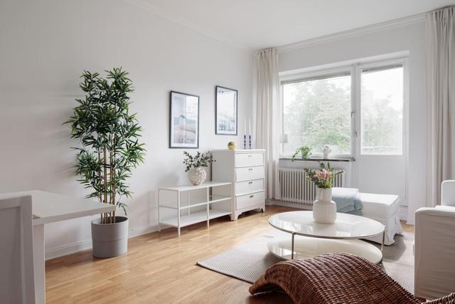 Modern kitchen in Stockholm apartment near Södermalm