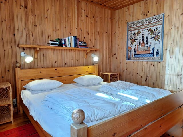 Detached two-floor house in Åre with private sauna, balcony and south-facing patio