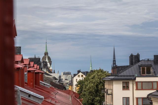 Mysig studio på Södermalm nära tunnelbana och butiker.