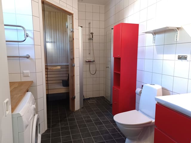 Lägenhet i Olympia, Åre nära VM8-liften, med sjöutsikt och privat bastu