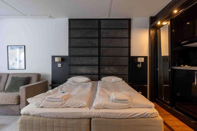 Mysig studiointeriör i Åre, Ski In Ski Out-pister vid Tottvägen 111, Exteriör av Åres gamla by-studio