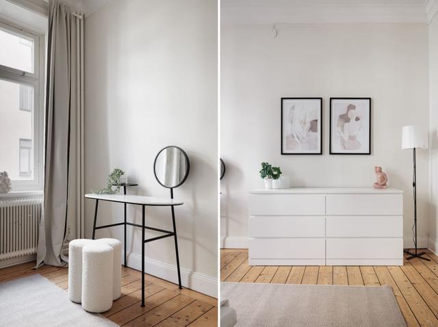 Stylish apartment in historic building near St. Eriksplan, Stockholm.