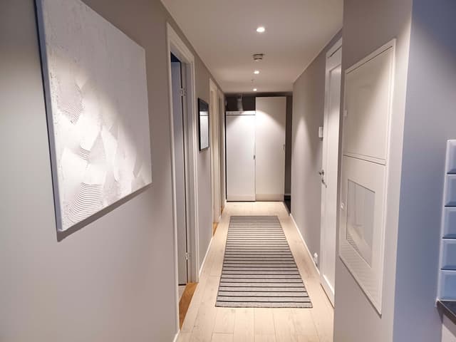 Lägenhet i centrala Åre nära skidlift med privat bastu och balkong