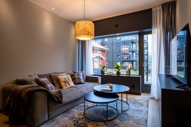 Modern apartment with sauna and mountain view in Åre