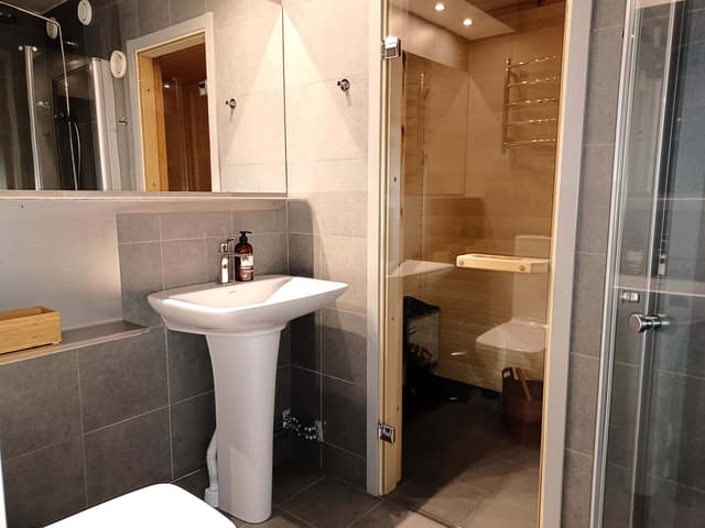 Lägenhet i Åre nära Bergbanan och Åre torg, nära lift och backe, privat bastu och balkong