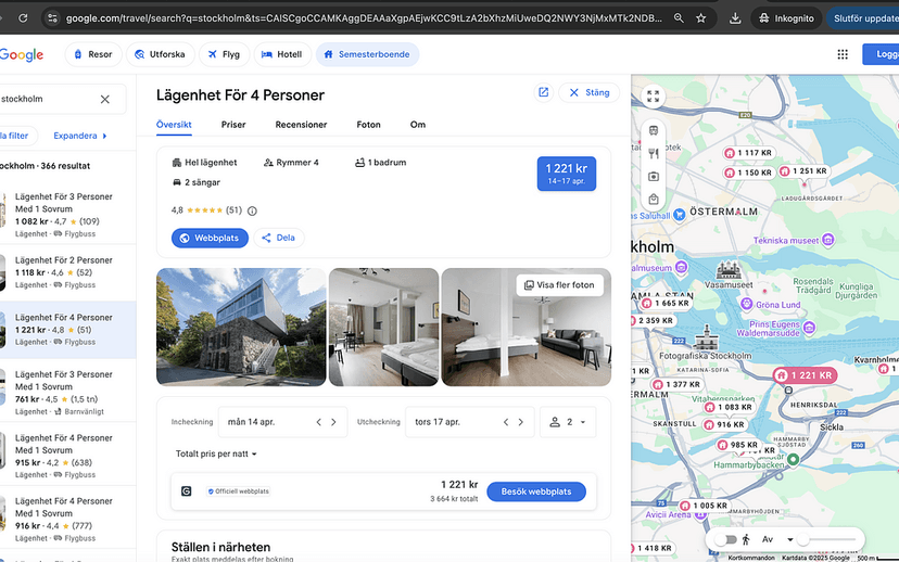 Guestit första svenska STR bolaget med direct access via Google Travel