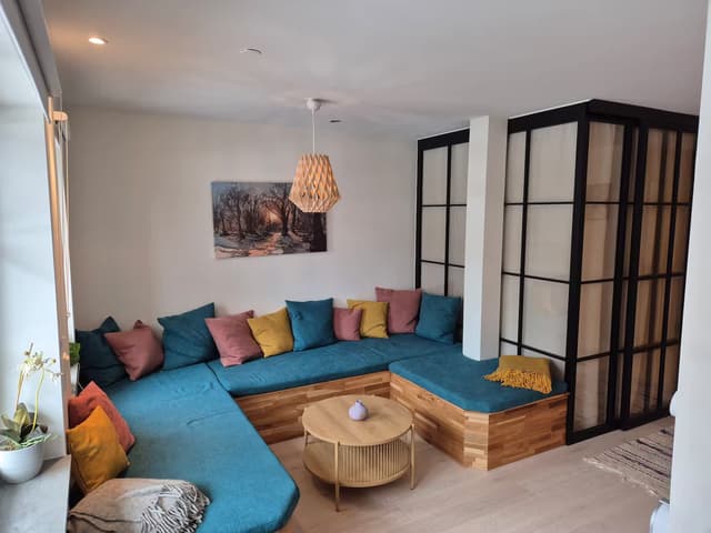 Modern apartment in Åre village with private sauna, heated floors, free parking and ski storage
