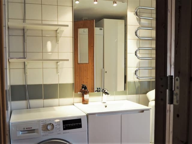 Lägenhet i centrala Åre nära liftar och torget med privat bastu