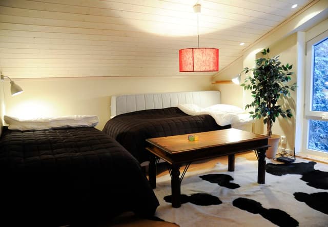 Top-floor 220 sqm apartment in Åre Tott with rooftop patio and fireplace lounge, close to Åre Square