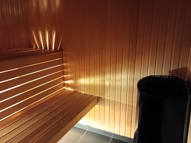 Duplex apartment in Åre with south-facing views, fireplace living room and private sauna