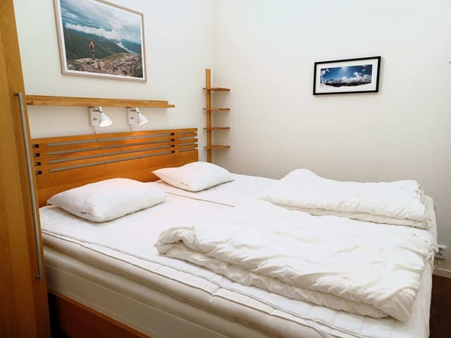 Modern duplex apartment in central Åre with lake view, rooftop terrace and private sauna near ski lifts