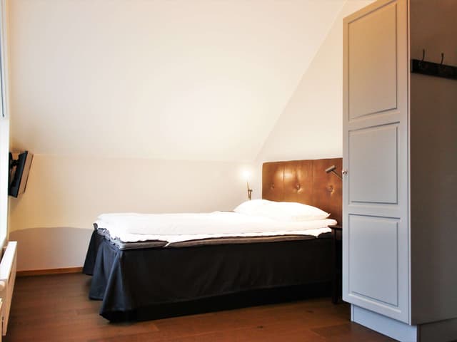 Ski in/ski out-lägenhet i Björnen Sadeln med bastu, eldstad och balkong