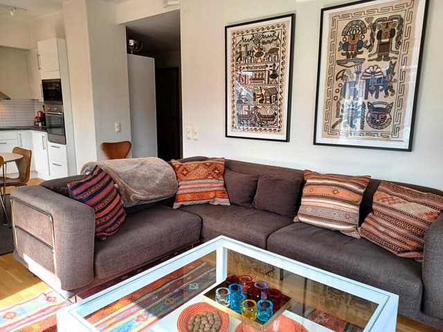 Apartment near Åre Square with private sauna, balcony and garage parking