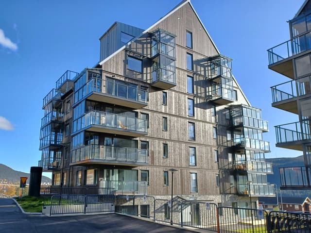 Contemporary apartment in Åre with private sauna and partially glazed balcony near the slopes