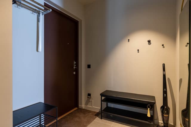Tvårummare i skidort med egen bastu och skidförråd