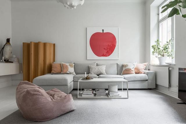 Two-bedroom apartment with private balcony overlooking courtyard in Vasastan, Stockholm